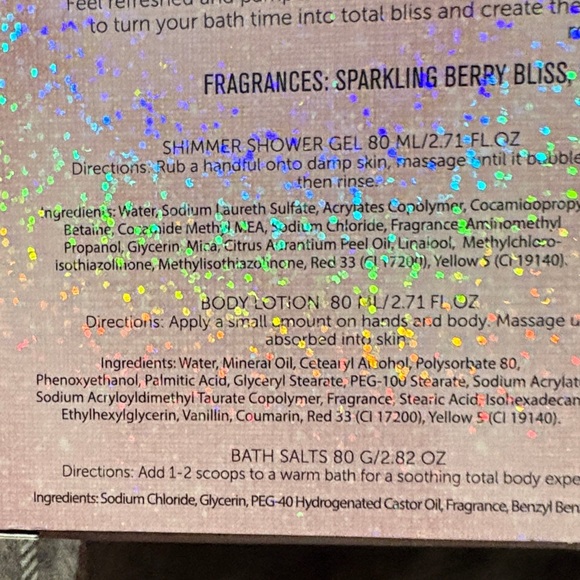 Spa Day Bath & Body Set - Pink and Gold - Picture 9 of 11